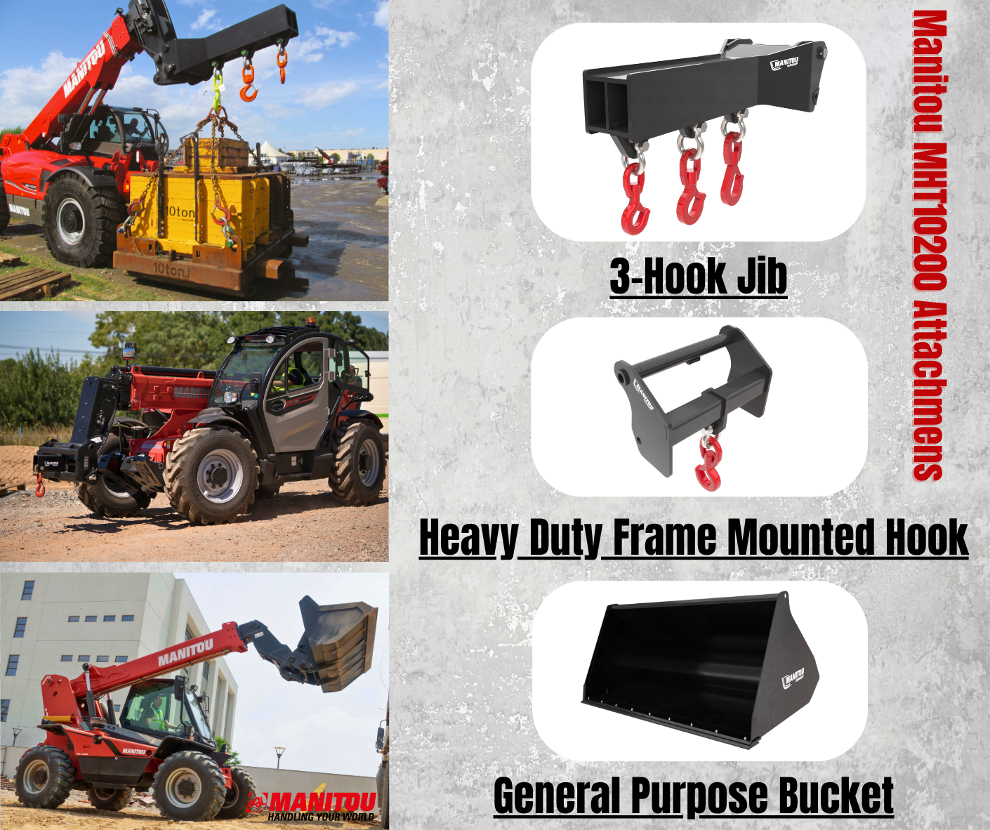 MHT10200 Attachments