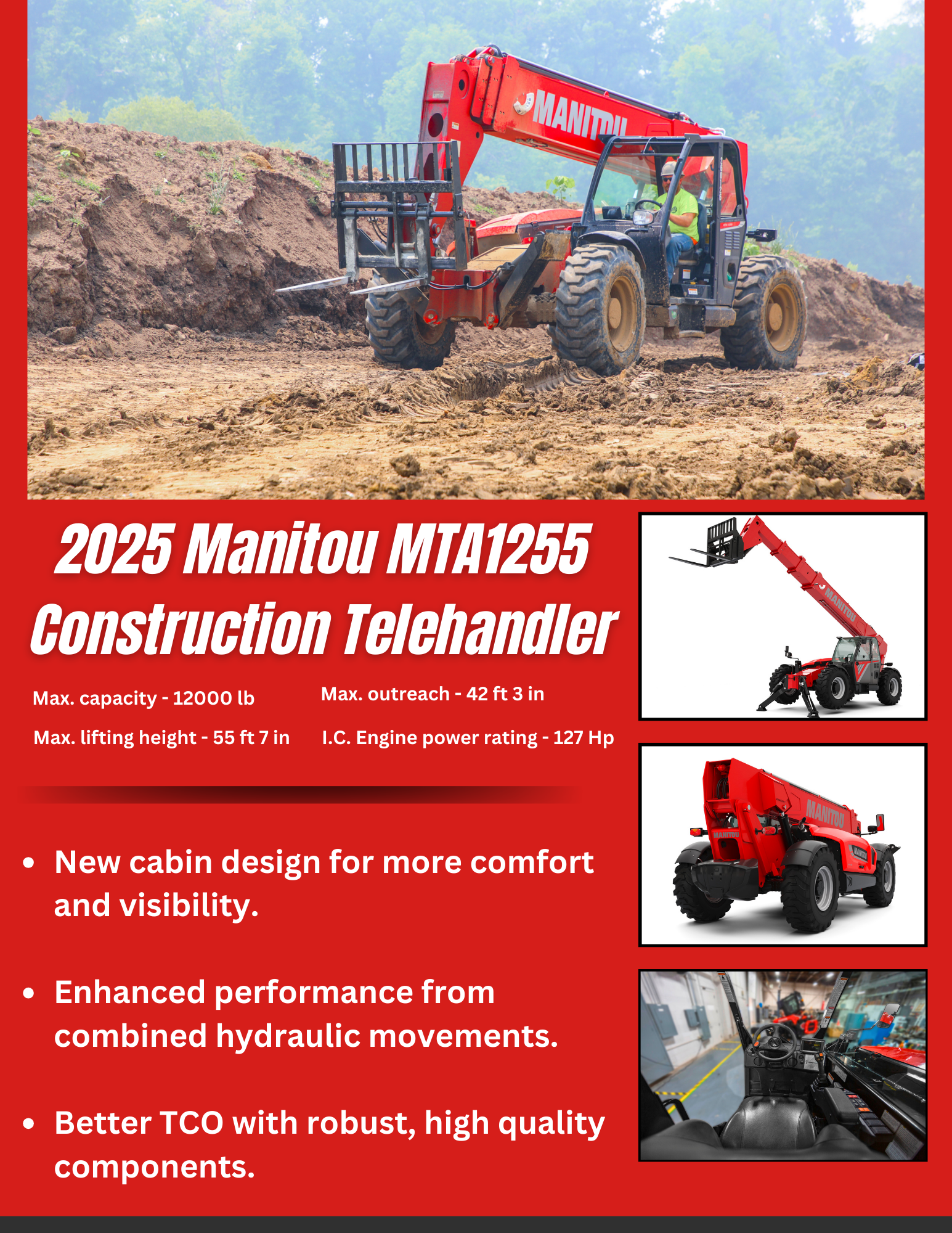 2025 Manitou MTA1255